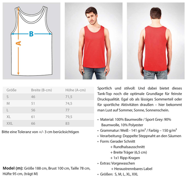 Zeit zu handeln ab zum Angeln  - Herren Tanktop - Shirtfisch