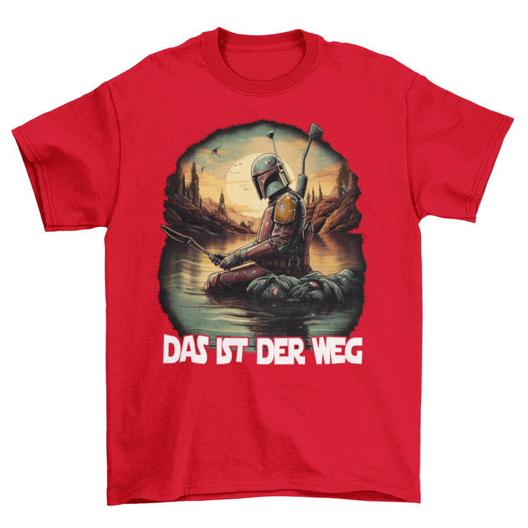 Angeln das ist der Weg - the Mandalorian - Herren Shirt