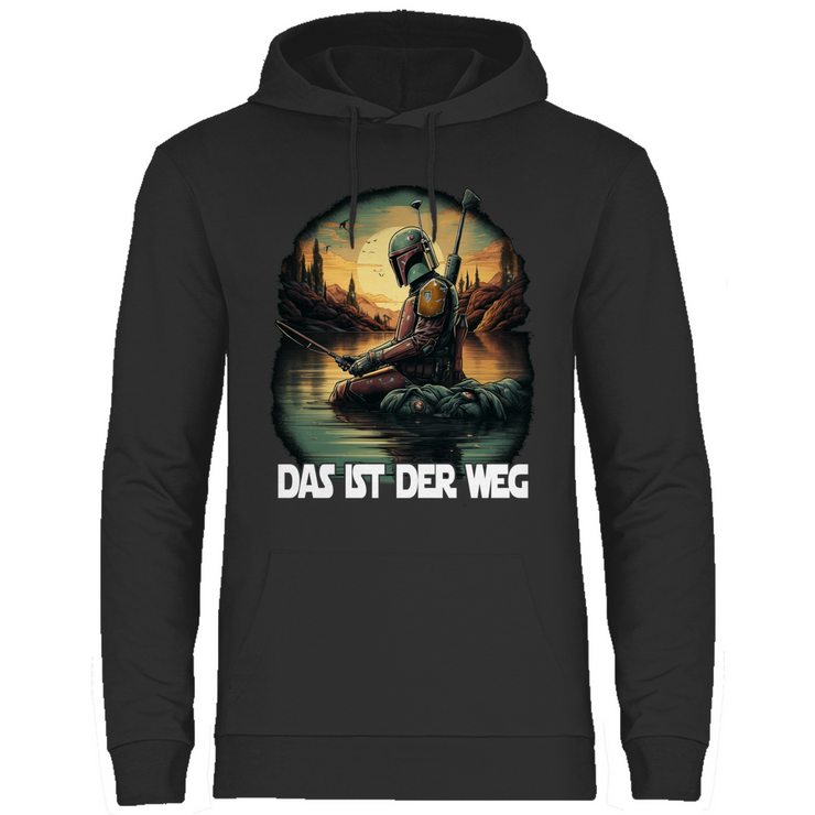 Angeln das ist der Weg - the Mandalorian - Unisex Hoodie