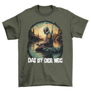 Angeln das ist der Weg - the Mandalorian - Herren Shirt