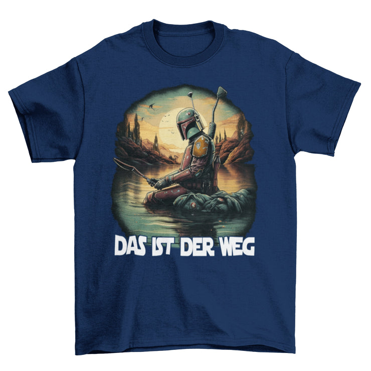 Angeln das ist der Weg - the Mandalorian - Herren Shirt