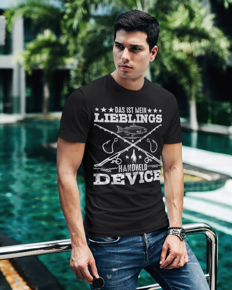 Das ist mein lieblings handheld device  - Herren Shirt - Shirtfisch