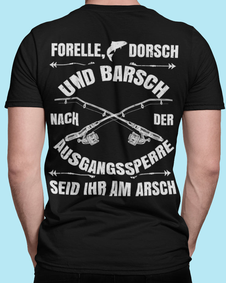 Nach Ausgangssperre seid ihr am Arsch - Herren Shirt - Shirtfisch