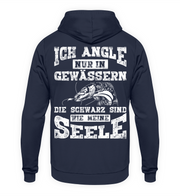 Die Schwarz sind wie meine Seele  - Unisex Hoodie - Shirtfisch