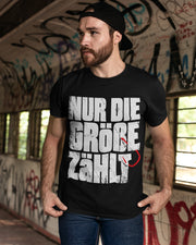 Nur die Größe zählt  - Herren Shirt - Shirtfisch