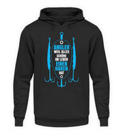 Weil alles schöne einen Haken hat  - Unisex Kapuzenpullover Hoodie - Shirtfisch