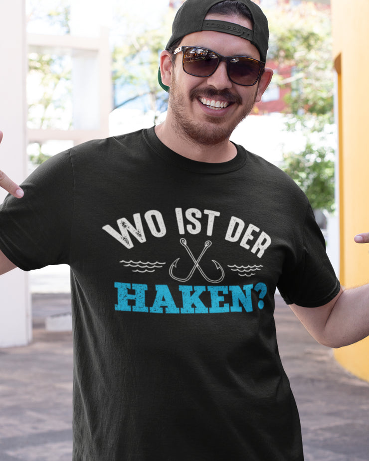 Wo ist der Haken? - Herren Shirt - Shirtfisch