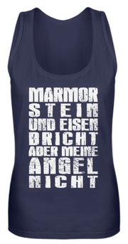 Marmor Stein und Eisen bricht  - Frauen Tanktop - Shirtfisch