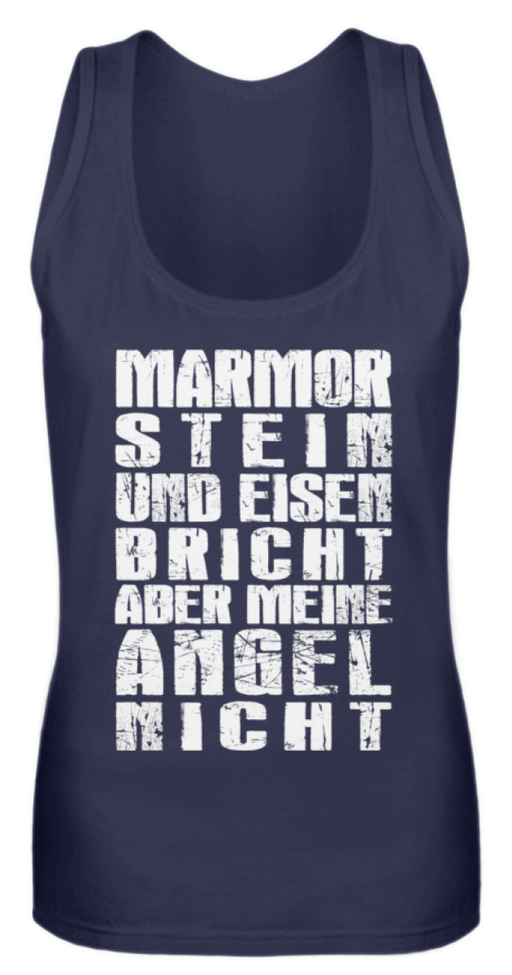 Marmor Stein und Eisen bricht  - Frauen Tanktop - Shirtfisch