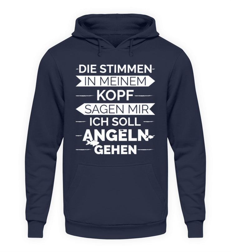 Die Stimmen in meinem Kopf  - Unisex Kapuzenpullover Hoodie - Shirtfisch