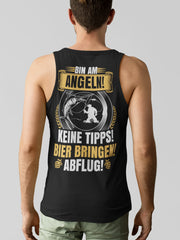 Bin am Angeln keine Tipps  - Herren Tanktop - Shirtfisch